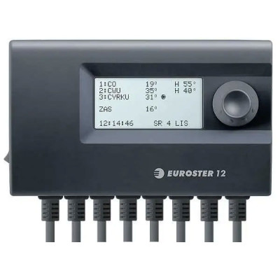 Автоматика для твердопаливних котлів Euroster 12