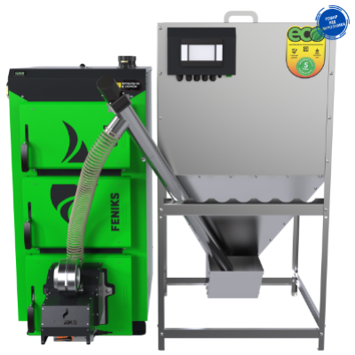 Пелетний котел Feniks серія B pellet 10 кВт