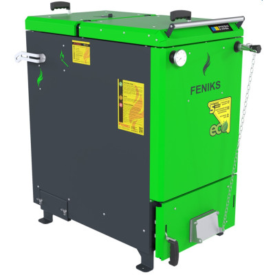 Шахтний твердопаливний котел Feniks серії I, 30 кВт