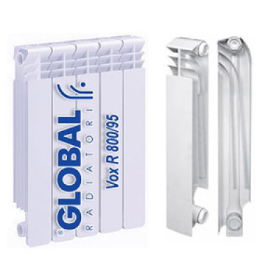 Global VOX R 800/100 алюмінієвий радіатор