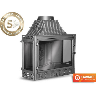 Камінна топка KAWMET W3 тристороння (16,7 kW)