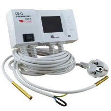 Автоматика для циркуляційного насоса з буфером, KG Elektronik CS-12 (2 датчика)